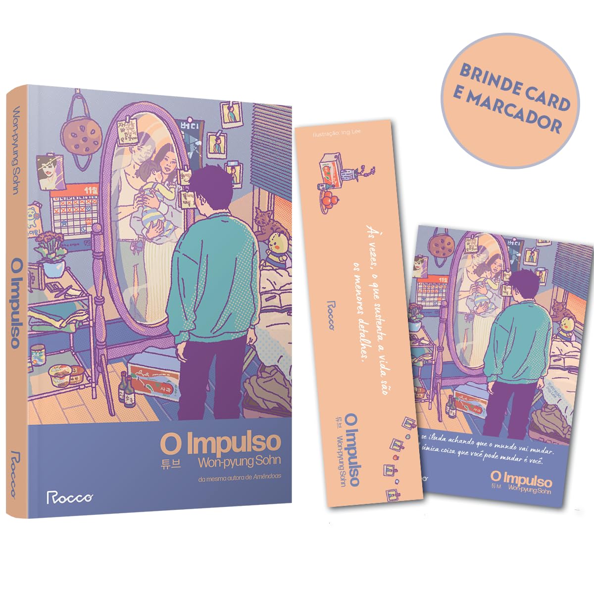 O impulso: acompanha card e marcador