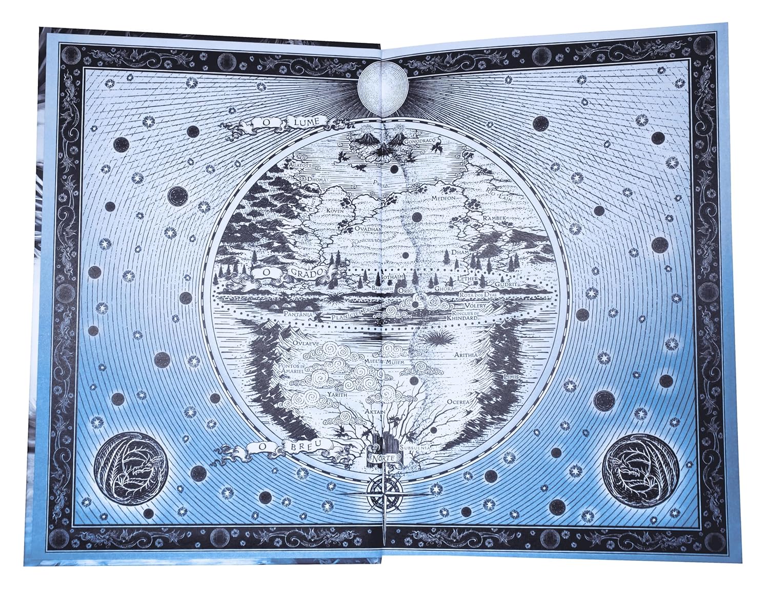 O despertar da lua caída – Edição especial em capa dura com pintura trilateral - Imagem 6